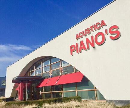 piano huren bij Acustica piano's en vleugels in Breda