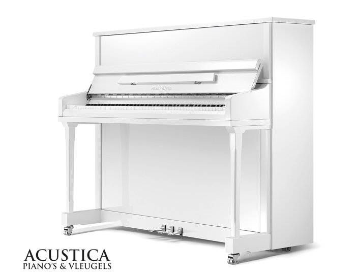 Pearl River EU-122 hoogglans witte piano kopen.